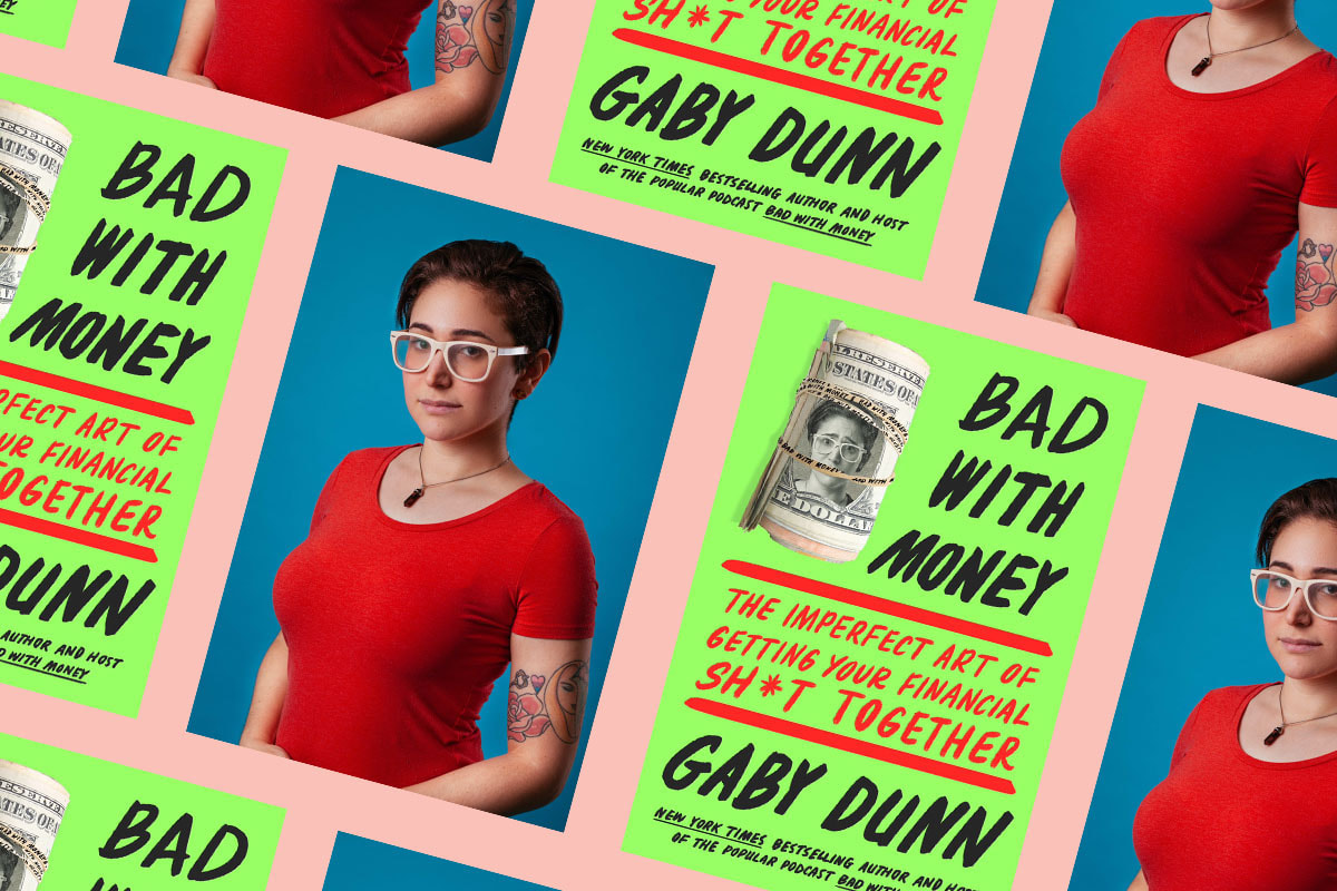 Gaby Dunn and her book, Bad with Money