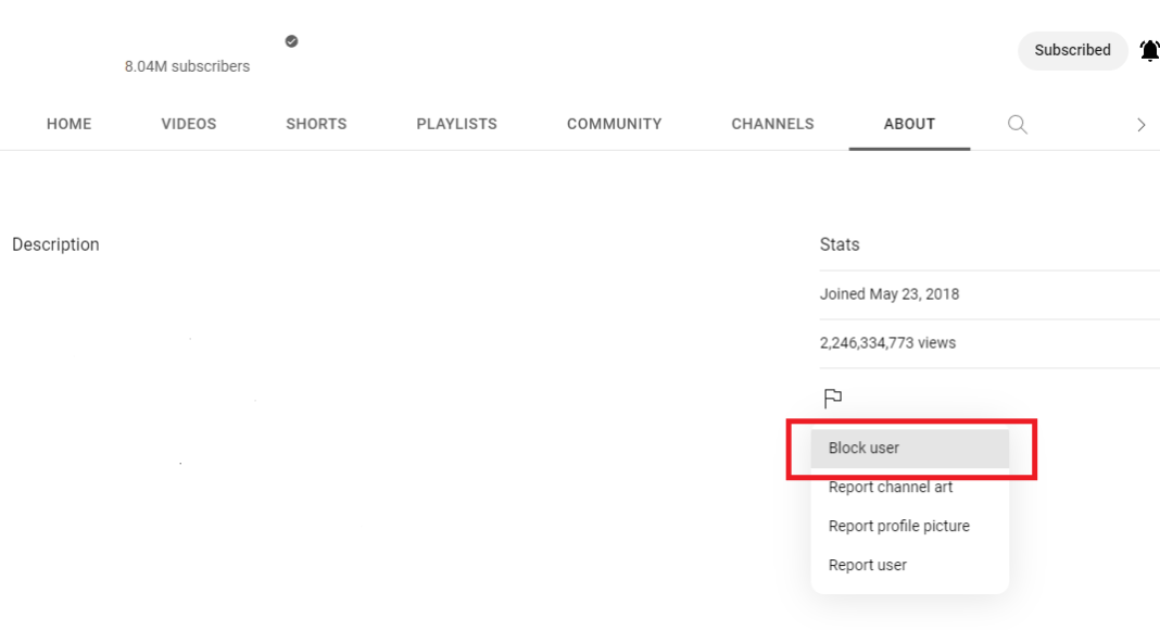 How to block channels on YouTube - Creator Handbook