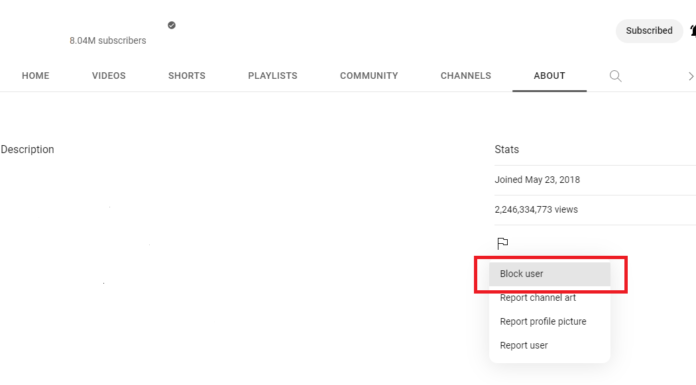 How to block channels on YouTube - Creator Handbook