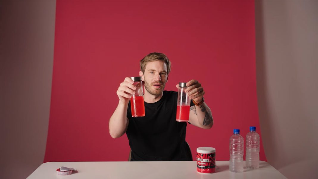 PewDiePie Taste Tests G FUEL 2.0 👀 2-6 screenshot G FUEL introduces new “Formula 2.0” approved by PewDiePie