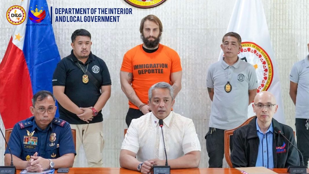 Vitaly_deportation_press_conference A DILG press conference, headed by Jonvic Remulla, about deporting Russian streamer Vitaly Zdorovetskiy after serving his prison term