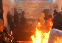 Magician sets fire to streamer’s studio during live Twitch stream Twitch stream with fire inside the stream room