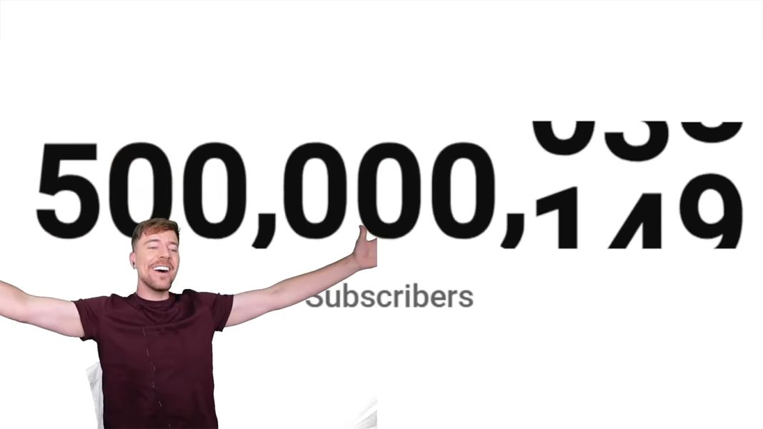 The moment MrBeast HIT 500 MILLION SUBSCRIBERS (+ his reaction) 12-26 screenshot (1) MrBeast surpasses 500 million YouTube subscribers featured image